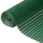 Nature Doppelseitiger Garten-Sichtschutz PVC 1×3 m Grün Nature Doppelseitiger Garten-Sichtschutz PVC 1×3 m Grün