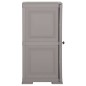 vidaXL Kunststoffschrank 40x43x85,5 cm Holzdesign Grau vidaXL Kunststoffschrank 40x43x85,5 cm Holzdesign Grau