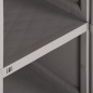 vidaXL Kunststoffschrank 40x43x85,5 cm Holzdesign Grau vidaXL Kunststoffschrank 40x43x85,5 cm Holzdesign Grau