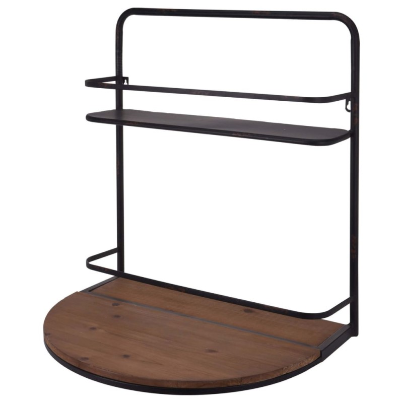 Ambiance Weinbar mit klappbarem Regal 56x42x61,5 cm Ambiance Weinbar mit klappbarem Regal 56x42x61,5 cm