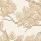 DUTCH WALLCOVERINGS Tapete Kiefer-Motiv Creme DUTCH WALLCOVERINGS Tapete Kiefer-Motiv Creme