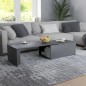 vidaXL Couchtisch Grau 150x50x35 cm Holzwerkstoff vidaXL Couchtisch Grau 150x50x35 cm Holzwerkstoff