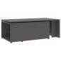 vidaXL Couchtisch Grau 150x50x35 cm Holzwerkstoff vidaXL Couchtisch Grau 150x50x35 cm Holzwerkstoff