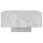 vidaXL Couchtisch Betongrau 60x60x31,5 cm Holzwerkstoff vidaXL Couchtisch Betongrau 60x60x31,5 cm Holzwerkstoff