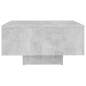 vidaXL Couchtisch Betongrau 60x60x31,5 cm Holzwerkstoff vidaXL Couchtisch Betongrau 60x60x31,5 cm Holzwerkstoff