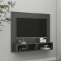 vidaXL TV-Wandschrank Grau 102x23,5x90 cm Holzwerkstoff vidaXL TV-Wandschrank Grau 102x23,5x90 cm Holzwerkstoff