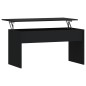 vidaXL Couchtisch Schwarz 102x50,5x52,5 cm Holzwerkstoff vidaXL Couchtisch Schwarz 102x50,5x52,5 cm Holzwerkstoff