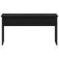 vidaXL Couchtisch Schwarz 102x50,5x52,5 cm Holzwerkstoff vidaXL Couchtisch Schwarz 102x50,5x52,5 cm Holzwerkstoff