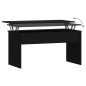 vidaXL Couchtisch Schwarz 102x50,5x52,5 cm Holzwerkstoff vidaXL Couchtisch Schwarz 102x50,5x52,5 cm Holzwerkstoff