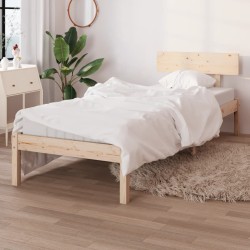 vidaXL Massivholzbett Kiefer 100x200 cm
