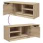 vidaXL TV-Schrank Sonoma-Eiche 102x35x36,5 cm Holzwerkstoff vidaXL TV-Schrank Sonoma-Eiche 102x35x36,5 cm Holzwerkstoff
