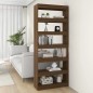 vidaXL Bücherregal/Raumteiler Braun Eichen-Optik 80x30x198 cm vidaXL Bücherregal/Raumteiler Braun Eichen-Optik 80x30x198 cm