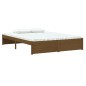 vidaXL Massivholzbett Honigbraun 135x190 cm vidaXL Massivholzbett Honigbraun 135x190 cm
