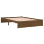 vidaXL Massivholzbett Honigbraun 120x200 cm vidaXL Massivholzbett Honigbraun 120x200 cm