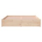 vidaXL Massivholzbett 150x200 cm vidaXL Massivholzbett 150x200 cm