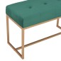 vidaXL Bank 80 cm Grün Samt vidaXL Bank 80 cm Grün Samt