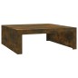 vidaXL Couchtisch Räuchereiche 100x100x35 cm Holzwerkstoff vidaXL Couchtisch Räuchereiche 100x100x35 cm Holzwerkstoff