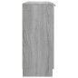 vidaXL Sideboard Grau Sonoma 90,5x30x70 cm Holzwerkstoff vidaXL Sideboard Grau Sonoma 90,5x30x70 cm Holzwerkstoff