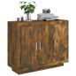 vidaXL Sideboard Räuchereiche 92x35x75 cm Holzwerkstoff vidaXL Sideboard Räuchereiche 92x35x75 cm Holzwerkstoff