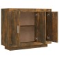 vidaXL Sideboard Räuchereiche 92x35x75 cm Holzwerkstoff vidaXL Sideboard Räuchereiche 92x35x75 cm Holzwerkstoff