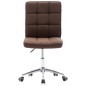Esszimmerstühle 2 Stk. Braun Stoff Esszimmerstühle 2 Stk. Braun Stoff
