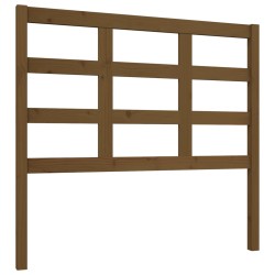 vidaXL Kopfteil Honigbraun 105,5x4x100 cm Massivholz Kiefer