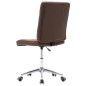 Esszimmerstühle 2 Stk. Braun Stoff Esszimmerstühle 2 Stk. Braun Stoff