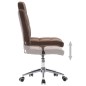 Esszimmerstühle 2 Stk. Braun Stoff Esszimmerstühle 2 Stk. Braun Stoff