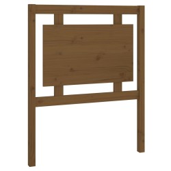 vidaXL Kopfteil Honigbraun 80,5x4x100 cm Massivholz Kiefer