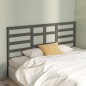 vidaXL Bett-Kopfteil Grau 186x4x104 cm Massivholz Kiefer vidaXL Bett-Kopfteil Grau 186x4x104 cm Massivholz Kiefer