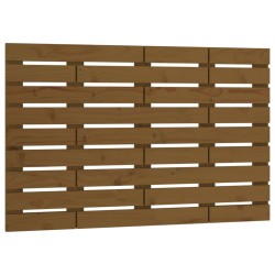 vidaXL Wand-Kopfteil Honigbraun 96x3x63 cm Massivholz Kiefer