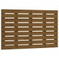 vidaXL Wand-Kopfteil Honigbraun 96x3x63 cm Massivholz Kiefer