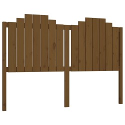 vidaXL Kopfteil Honigbraun 156x4x110 cm Massivholz Kiefer