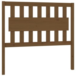 vidaXL Kopfteil Honigbraun 105,5x4x100 cm Massivholz Kiefer