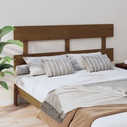 vidaXL Kopfteil Honigbraun 154x3x81 cm Massivholz Kiefer