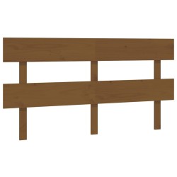 vidaXL Kopfteil Honigbraun 154x3x81 cm Massivholz Kiefer