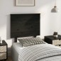 vidaXL Bett-Kopfteil Schwarz 79x6x82,5 cm Massivholz Kiefer