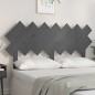 vidaXL Bett-Kopfteil Grau 151,5x3x81 cm Massivholz Kiefer vidaXL Bett-Kopfteil Grau 151,5x3x81 cm Massivholz Kiefer
