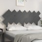 vidaXL Bett-Kopfteil Grau 151,5x3x81 cm Massivholz Kiefer vidaXL Bett-Kopfteil Grau 151,5x3x81 cm Massivholz Kiefer