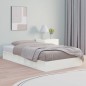 vidaXL Massivholzbett Weiß 75x190 cm vidaXL Massivholzbett Weiß 75x190 cm