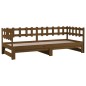 vidaXL Tagesbett Ausziehbar Honigbraun 2x(80x200) cm Massivholz Kiefer vidaXL Tagesbett Ausziehbar Honigbraun 2x(80x200) cm Massivholz Kiefer
