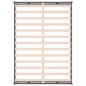vidaXL Massivholzbett Grau 120x200 cm vidaXL Massivholzbett Grau 120x200 cm