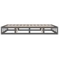vidaXL Massivholzbett Grau 120x200 cm vidaXL Massivholzbett Grau 120x200 cm