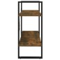 vidaXL Bücherregal 2 Fächer Räuchereiche 80x30x70 cm Holzwerkstoff vidaXL Bücherregal 2 Fächer Räuchereiche 80x30x70 cm Holzwerkstoff