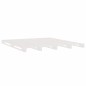 vidaXL Palettenbett Weiß 135x190 cm Massivholz Kiefer vidaXL Palettenbett Weiß 135x190 cm Massivholz Kiefer