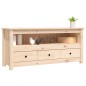 vidaXL TV-Schrank 114x35x52 cm Massivholz Kiefer vidaXL TV-Schrank 114x35x52 cm Massivholz Kiefer