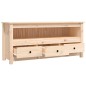 vidaXL TV-Schrank 114x35x52 cm Massivholz Kiefer vidaXL TV-Schrank 114x35x52 cm Massivholz Kiefer