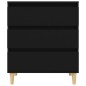 vidaXL Sideboard Schwarz 60x35x70 cm Holzwerkstoff vidaXL Sideboard Schwarz 60x35x70 cm Holzwerkstoff