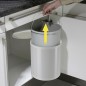 Hailo Schrank-Mülleimer Compact-Box Weiß 15 L Größe M 3555-001 Hailo Schrank-Mülleimer Compact-Box Weiß 15 L Größe M 3555-001