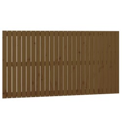 vidaXL Wand-Kopfteil Honigbraun 166x3x90 cm Massivholz Kiefer